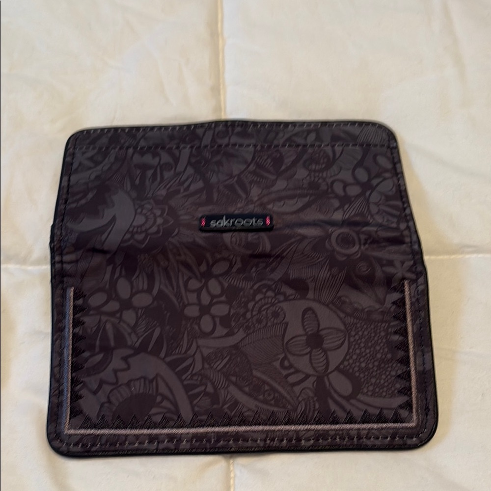 Sakroots Charcoal Floral Organizer
